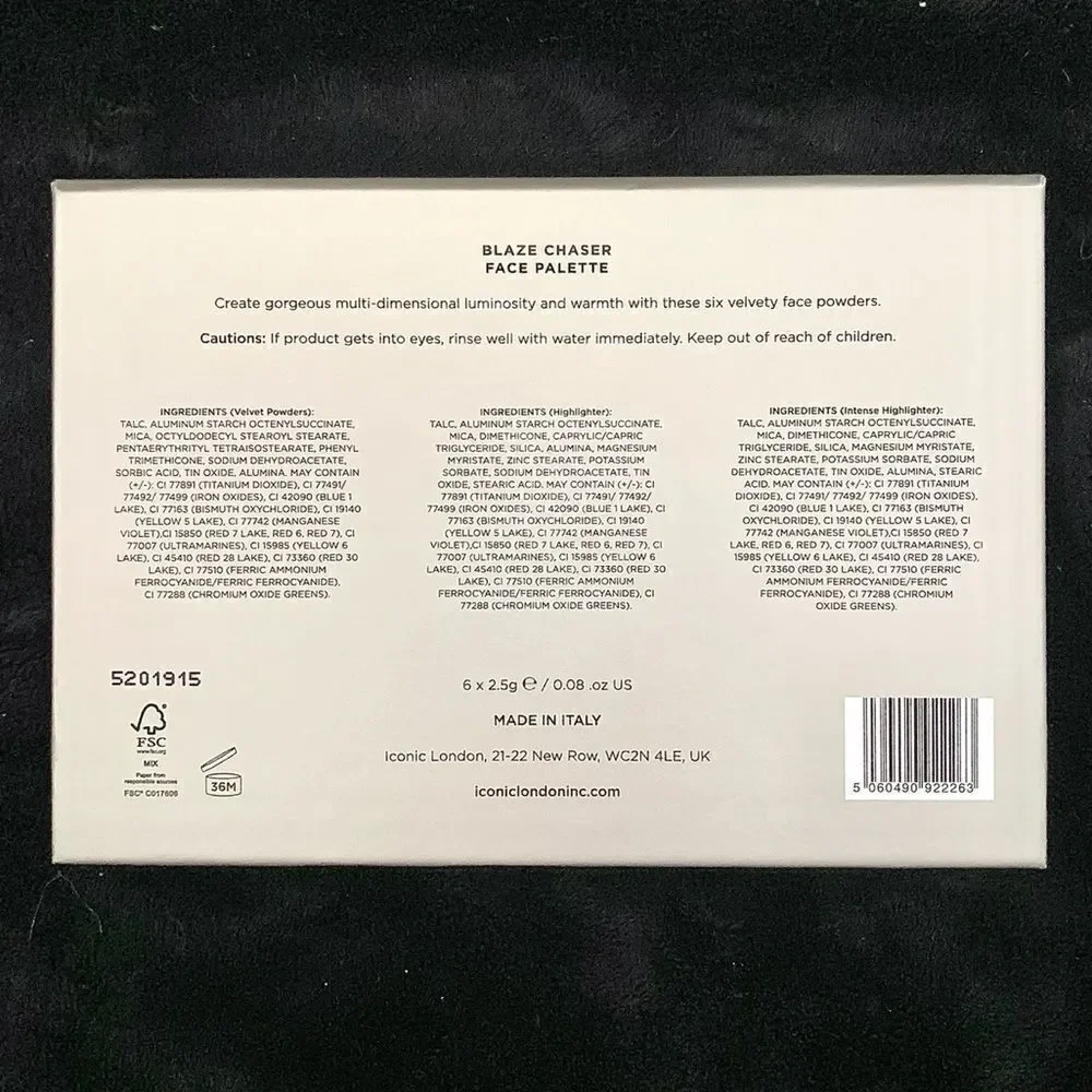 Iconic London Blaze Chaser Face Palette
